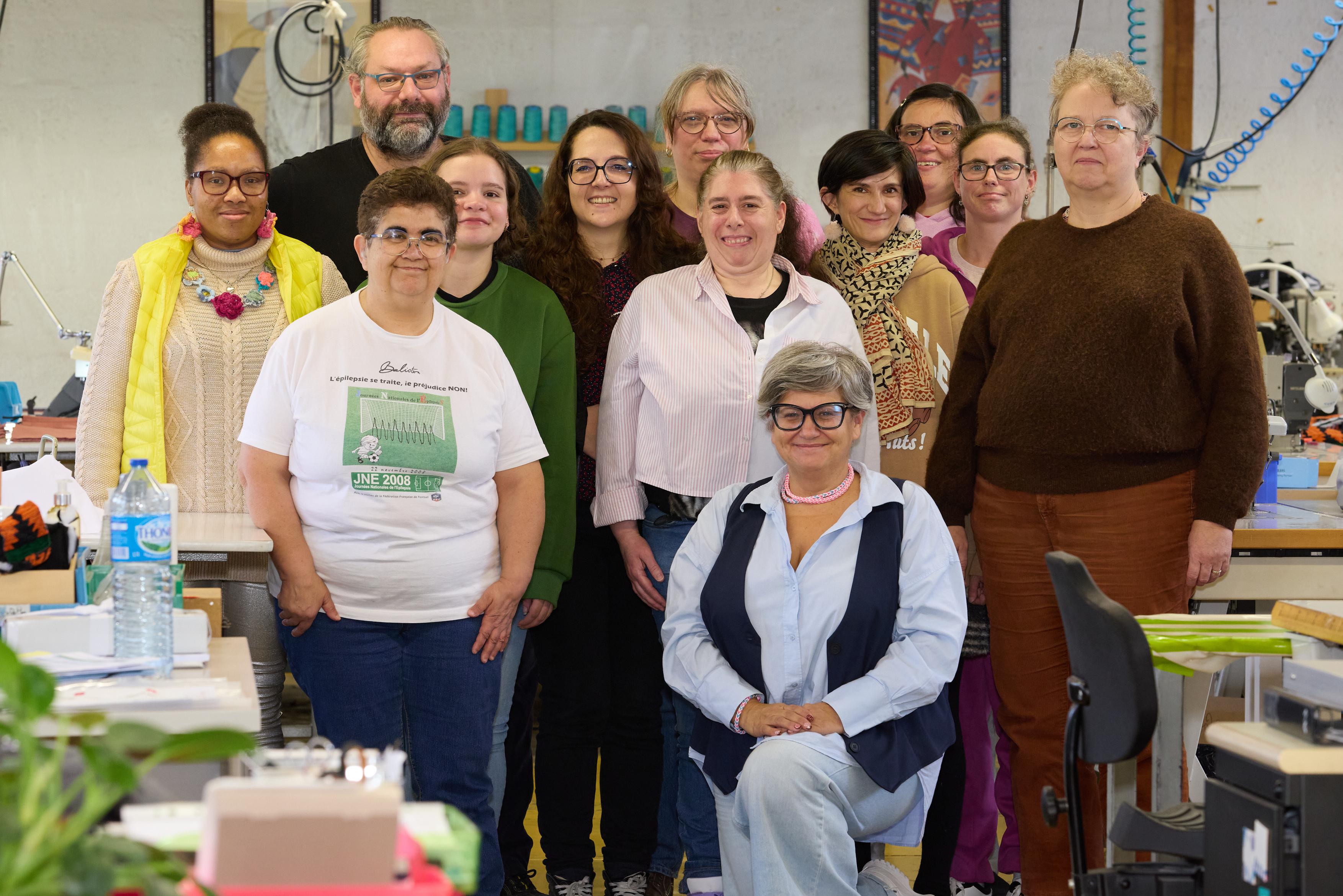 Équipe atelier ESAT Denis Cordonnier - Couturiers et couturières Yeux de l'esprit